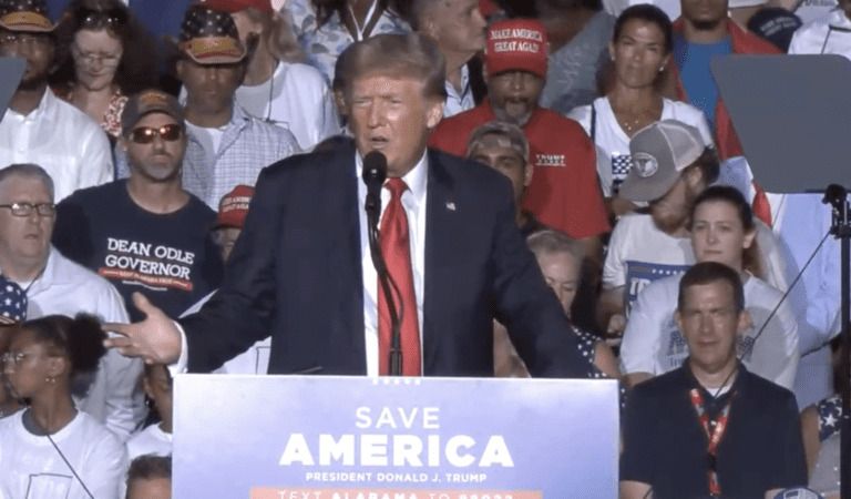 WATCH President Trump: “Everything Woke Turns To S**T” Just Look At What’s Happening”