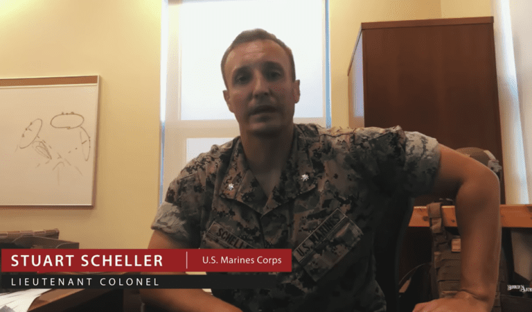U.S. Marine Lt. Col. Stuart Scheller FIRED for Demanding Accountability from Generals Milley and Austin