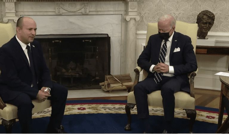 Did Biden Just Fall Asleep on National TV with the Israeli Prime Minister?
