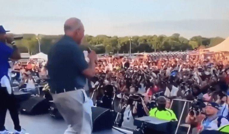 CRINGE! Chuck Schumer Dances and Raps
