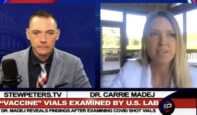 WATCH: U.S. Lab Examines COVID-19 Injection Vials, Dr. Carrie Madej Shares Terrifying Findings