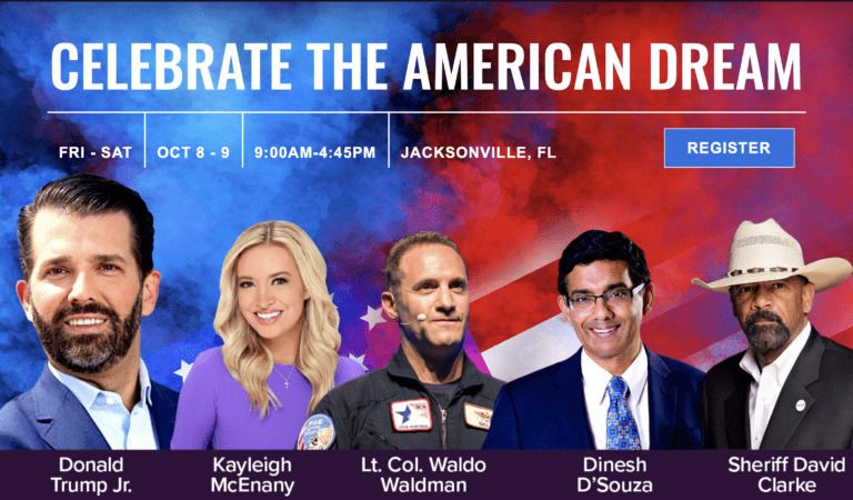 BIG FLORIDA BASH: Trump Jr., D’Souza, McEnany, Sheriff Clarke!