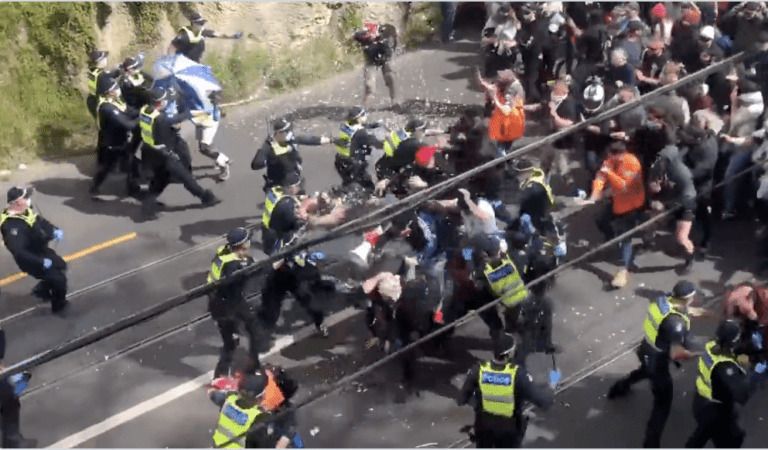 WATCH: Hundreds Arrested in Australia As Anti-Lockdown Protesters Break Police Lines