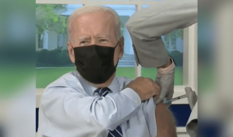 Joe Biden Gets COVID Booster Jab, Does This Look Real To You?
