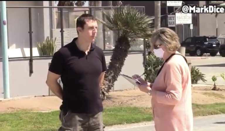 WATCH: Mark Dice Asks Strangers If Unvaccinated Should Get Evicted From Their Homes
