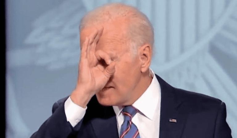 Biden Flashed “White Power” Hand Symbol During CNN’s Town Hall