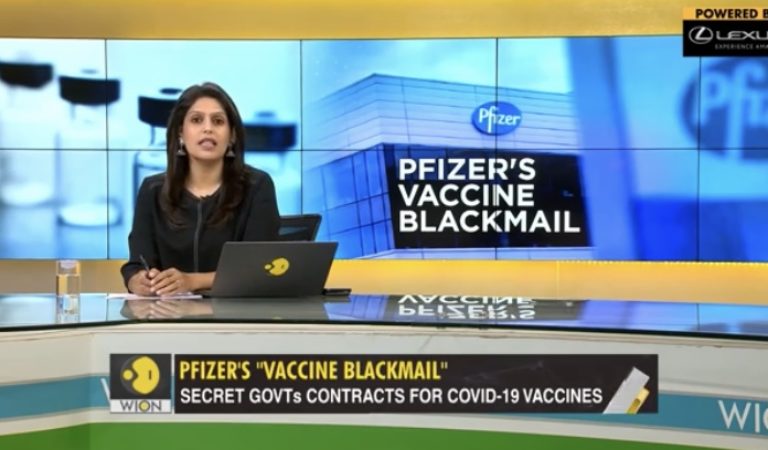 Vaccine Terrorism? Indian TV Exposes Pfizer’s Criminal COVID-19 Jab Contracts