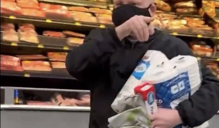 WATCH: Father Confronts Masked Creep Taking Pictures of His Minor Daughter in Wal-Mart