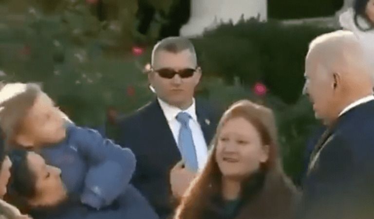 Joe Biden Touching and Smelling More Children?