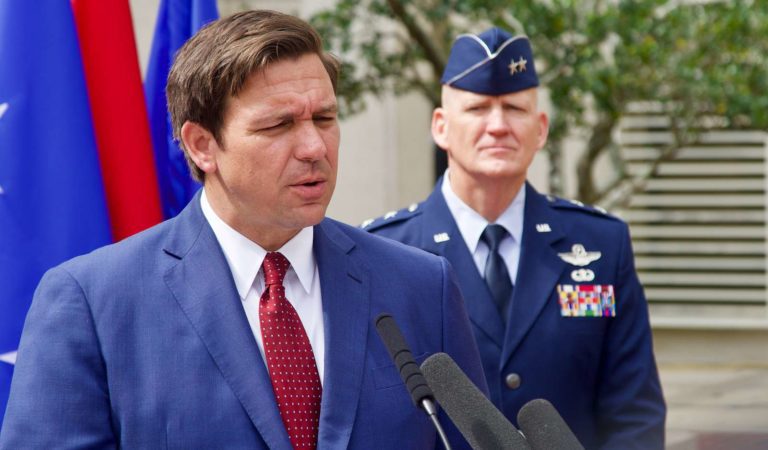 Gov. DeSantis Bashes Biden’s “Ministry of Truth” In New Press Conference