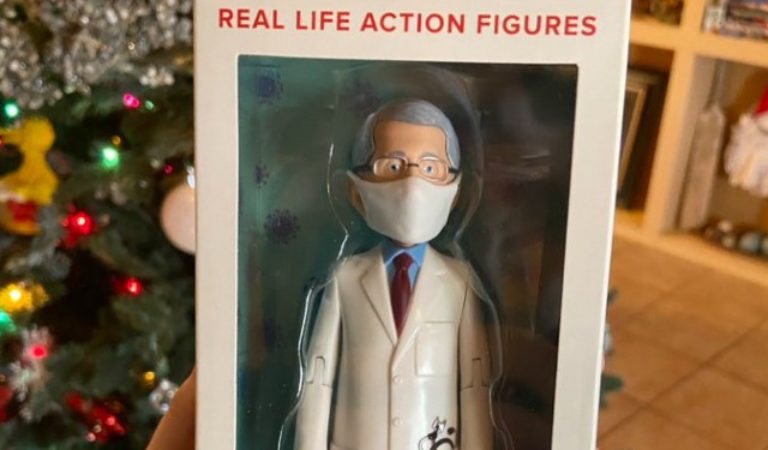 Democrat Lawmaker Mocked After Sharing Photo of Dr. Fauci Action Figure He Received for Christmas