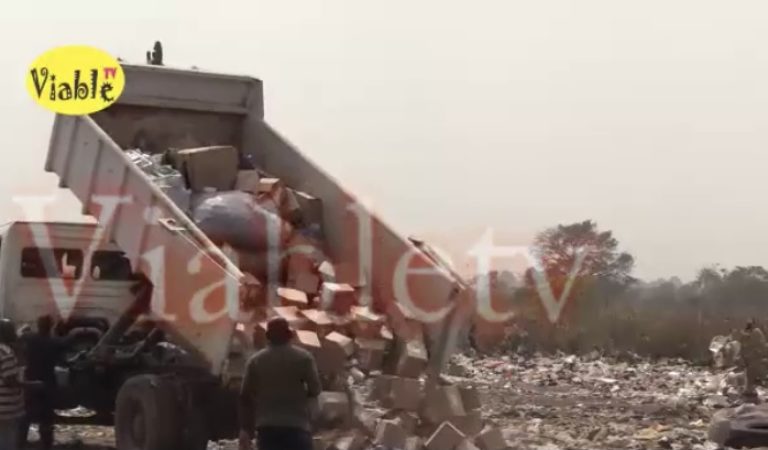 WATCH: Nigeria Destroys 1 Million Expired Donated COVID-19 Injections