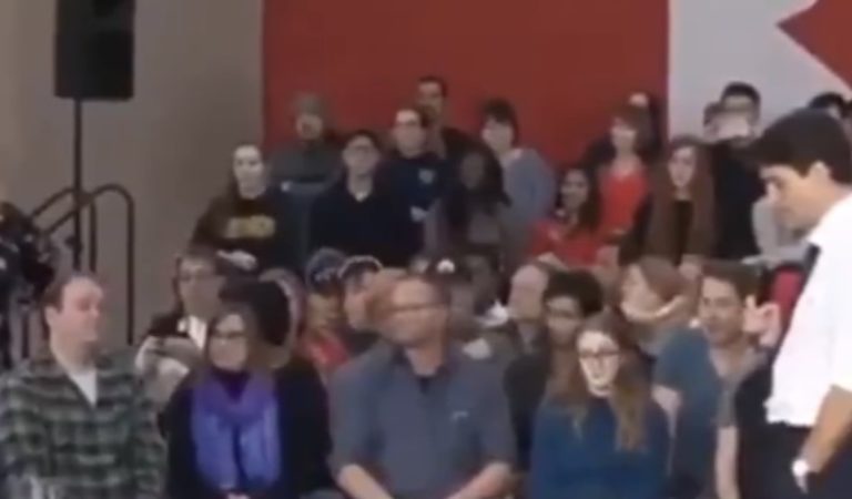 WATCH: Woman Confronts Justin Trudeau in Public Forum About Selling Out Canada to Globalism; Says We Used to Hang Traitors