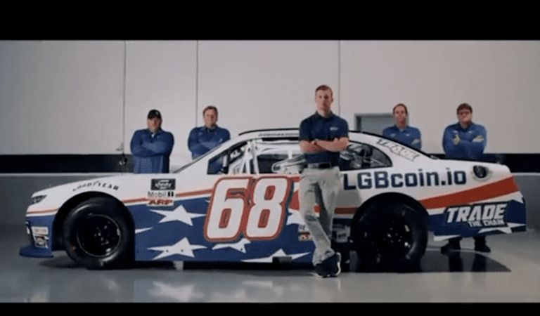 WATCH: Nascar Driver Brandon Brown Gets “Let’s Go Brandon” Meme Coin Sponsorship!!