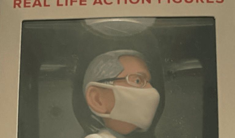 Sadistic Action Figure For Sale Shows Dr. Fauci Killing Trump