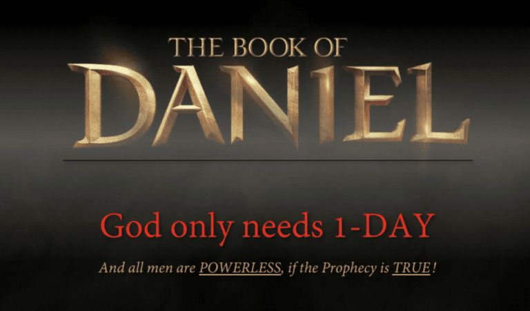 DANIEL: God Only Needs One Day!