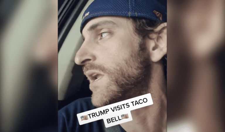Trump Visits Taco Bell…