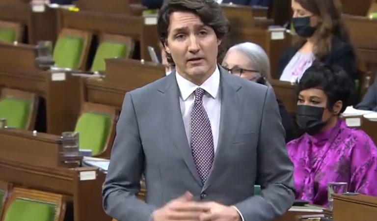 WATCH: Trudeau Disgraces Himself, Accuses Conservatives of Standing with “People Who Wave Swastikas”