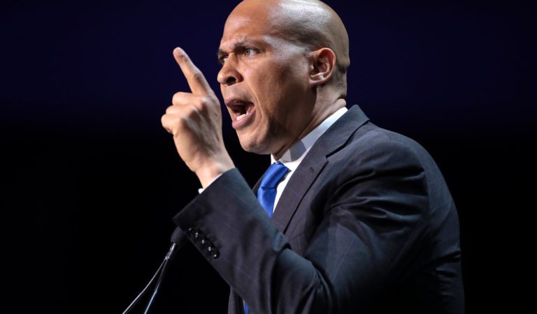 Cory Booker Puts on Theatrical Performance During Ketanji Brown Jackson SCOTUS Nomination, Calls Her His “Harbinger of Hope”