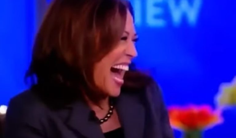 WATCH: Kamala Harris Awkwardly Laughs When Asked if the US Will Accept Ukrainian Refugees