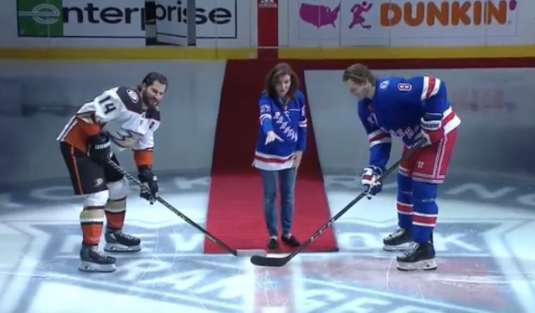 (WATCH) New York Gov. Kathy Hochul Booed Off the Ice at NY Rangers Game in MSG