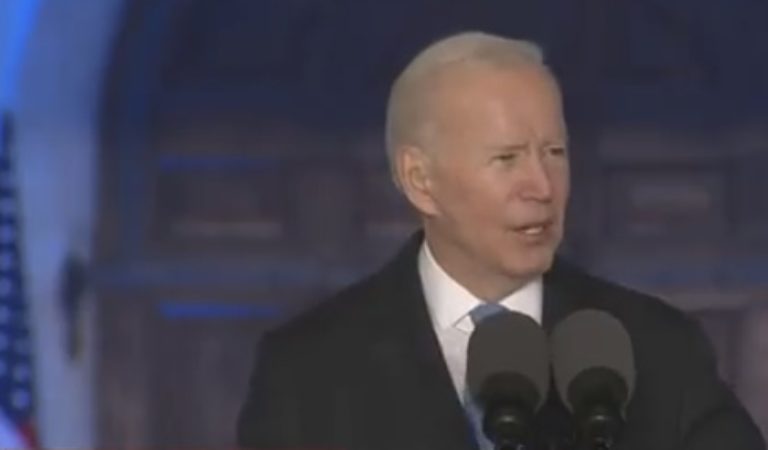 Did Biden Call for Regime Change in Russia? “For God’s Sake, This Man Cannot Remain in Power,” He Says