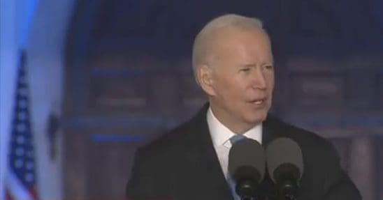 Did Biden Call for Regime Change in Russia? “For God’s Sake, This Man Cannot Remain in Power,” He Says