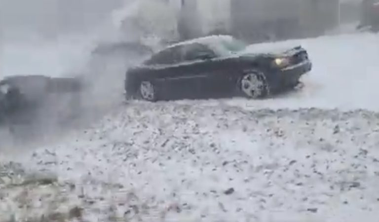 SHOCKING Footage of 50+ Vehicle Pileup in Pennsylvania Caused by Snow Squall (WATCH)