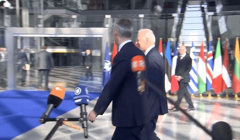“No, no, no, no, no!” White House Press Swat Press Away As Biden Arrives at NATO, Other World Leaders Take Questions