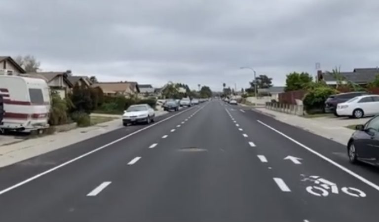 Peak Clown World; San Diego Redesigns Two Lane Road Into a SINGLE Lane with TWO-WAY Traffic. All to Combat Climate Change