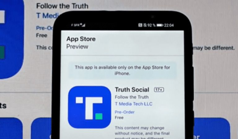 Trump’s New Social Media Platform Truth Social Ranks #1 On Apple Store