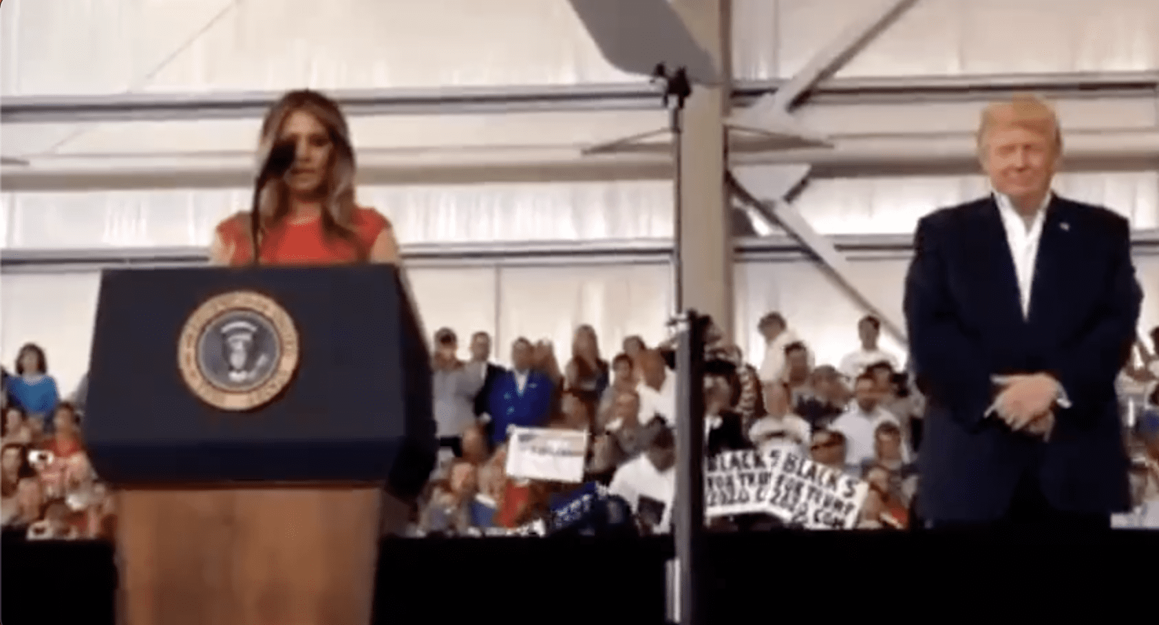 FLASHBACK: Melania Trump Recites The LORD's Prayer