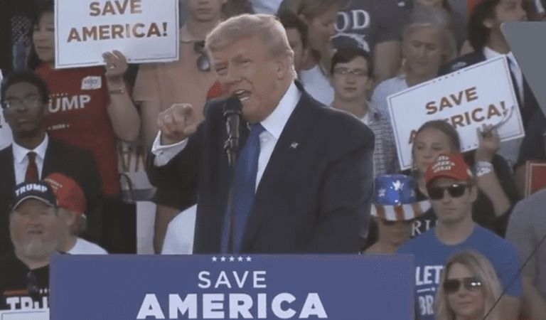 President Trump: I Ran Twice, I Won Twice, And We May Have To Do It Again…