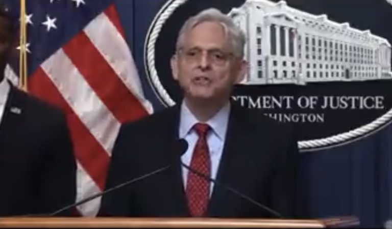 (WATCH) Attorney General Merrick Garland Announces New “Office of Environmental Justice” to Push Climate Agenda