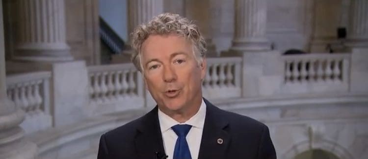 (WATCH) Senator Rand Paul Warns of Elitists Wanting a ‘One World Government,’ Not a Conspiracy Theory