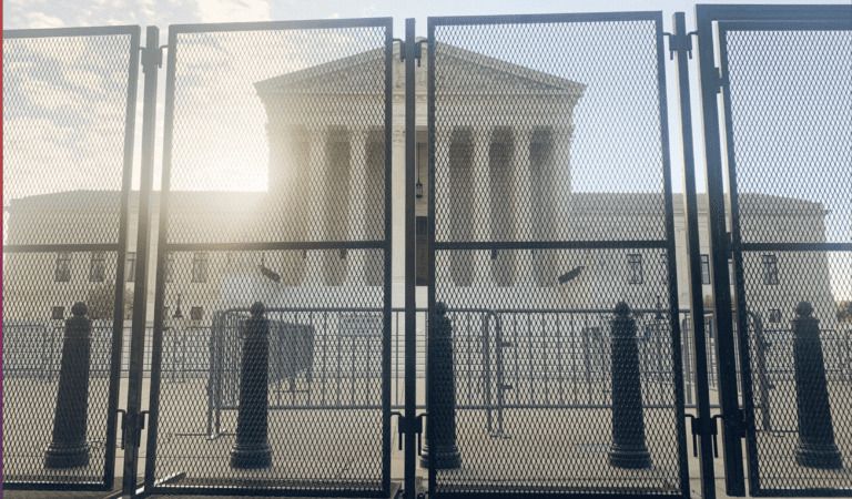 New Video Emerges of Much Larger “Riot Fencing” Around The U.S. Supreme Court