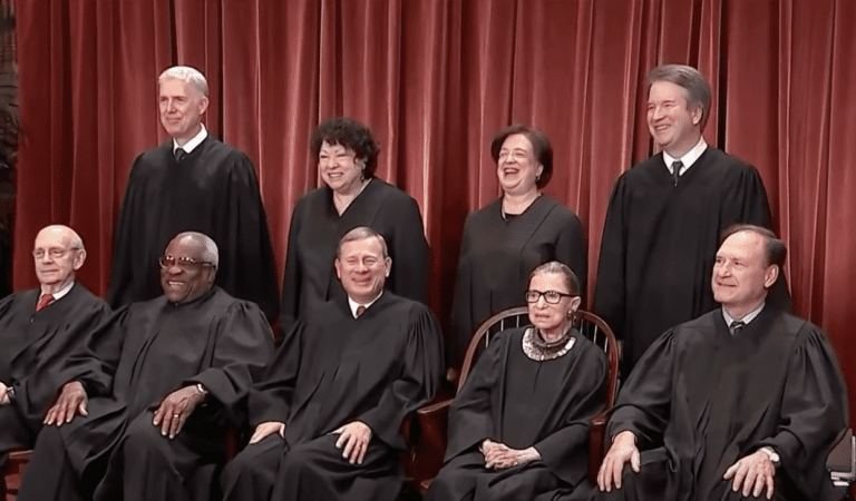 Nearly Half Of The SCOTUS Justices Give Biden The Cold Shoulder