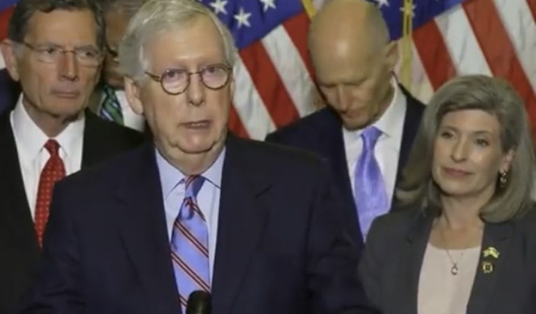 (WATCH) Mitch McConnell Says He will Likely Vote for Gun Control Legislation That Includes Red Flag Laws