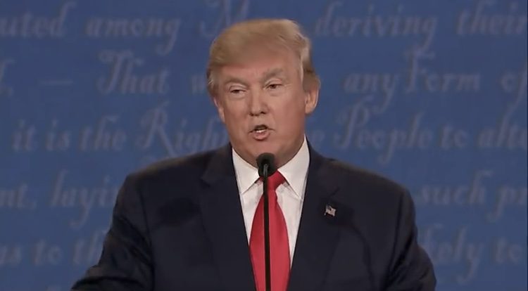 FLASHBACK: Trump Said in Debate with Hillary He'd Put 2-3 Justices on Court to Overturn Roe v. Wade (WATCH)