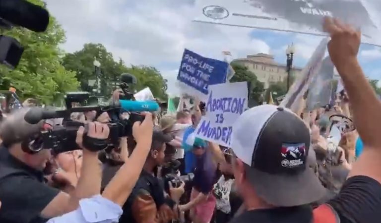 Pro-Lifers Celebrate Overturning of Roe V Wade, Democrats Panic