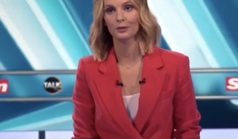 (WATCH) TV Host Collapses During UK Prime Minster Debate
