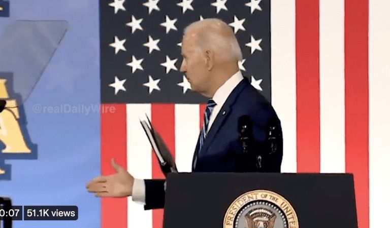 Watch it Happen AGAIN: Biden Shakes Hands with the Air; Currently in Saudi Arabia