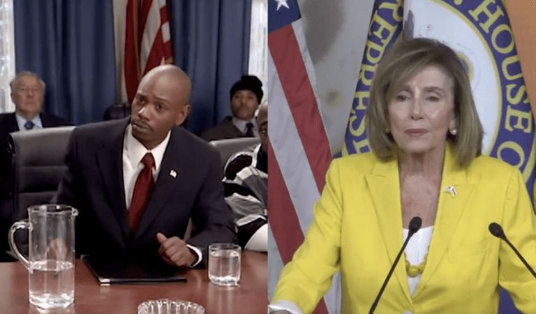 WATCH: Pelosi Response To Insider Trading Allegations Is A Literal Chappelle Skit!