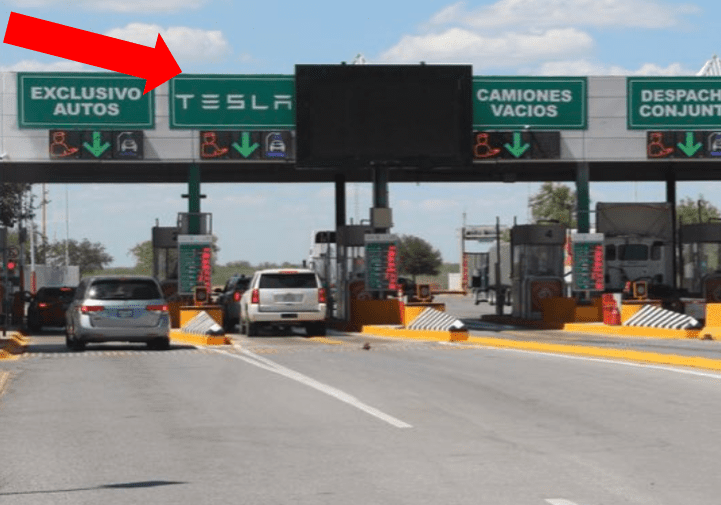 Tesla Has Dedicated Lane At US-Mexico Border