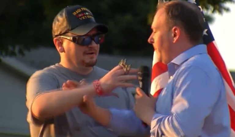 Man Who Attacked Lee Zeldin on Stage With Sharp Object Released From Jail Hours After Incident