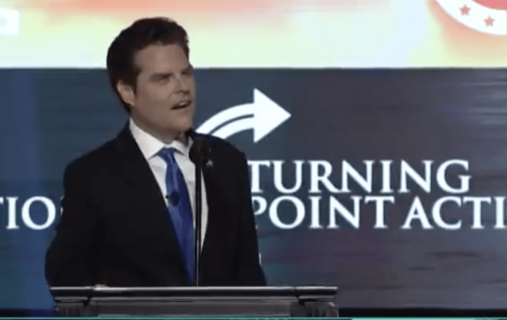 Matt Gaetz: "All The Women At Pro-Abortion Rallies Are Fat and Ugly!"