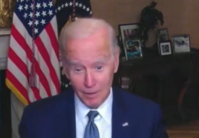 Exhausted, Sickly Biden Refers to Himself as "Vice President" During Virtual Meeting