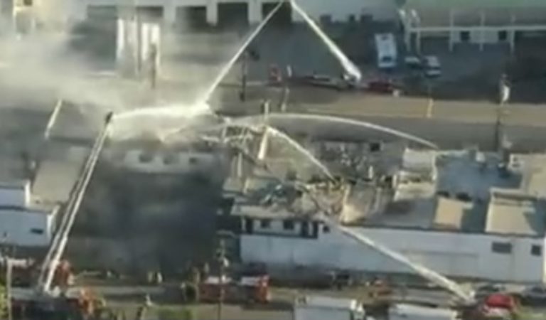 Poultry Processing Plant in California Catches Fire