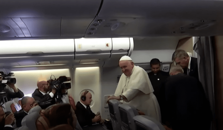 Is The Pope Plotting His Escape?