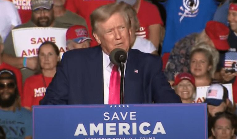 Highlights Of Trump’s Rally In Waukesha, Wisconsin